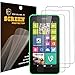 Mr.Shield Designed For Nokia Lumia 630 635 636 638 Anti-glare Screen Protector [3-PACK] with Lifetime Replacement