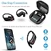 Wireless Earbuds, Bluetooth Headphones 5.0 True Wireless Sport Earphones Built-in Mic in Ear Running Headset with Earhooks Charging Case Compatible with iPhone 11 Pro Max XS XR Samsung Android