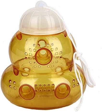 Seicosy Reusable Insect Trap, Poison-free Trap For Hornet &amp; Wasp &amp; Yellow Jacket &amp; Bee