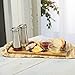 CHEFVANTAGE Olive Oil and Vinegar Cruet Dispenser Set with Elegant Glass Bottle and Drip Free Design - White