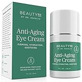 BeautyRx by Dr. Schultz Firming Eye Cream for Dark Circles, Bags, Wrinkles & Puffiness. Best Under & Around Eyes Anti-Aging & Moisturizing Treatment with Vitamin C, Hyaluronic Acid & Green Tea (1 oz)