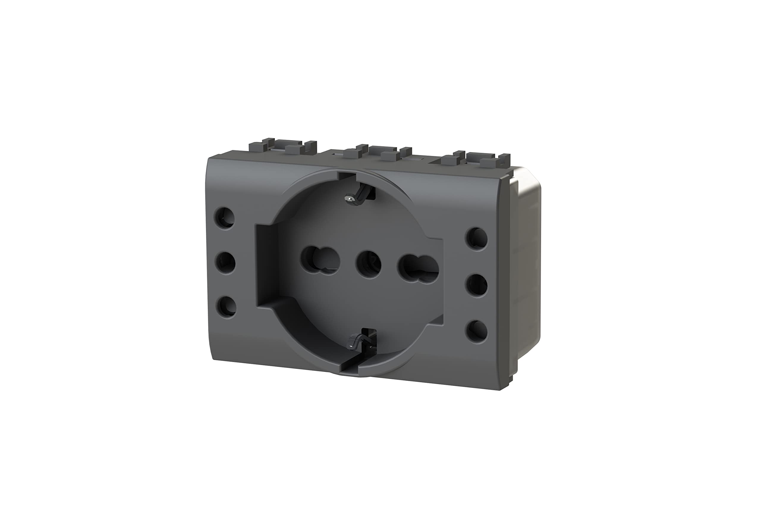 4Box - Recessed Socket P503 Compatible with Bticino® LivingLight™ Anthracite