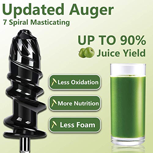 2 Masticating+AMZCHEF+Extractor+Professional+Vegetable
