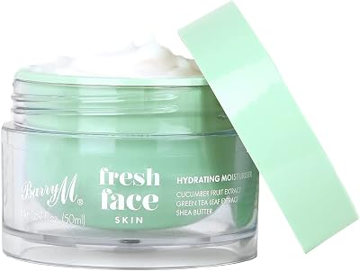 Barry M Fresh Face Skin Hydrating Moisturiser Cucumber Green Tea Shea Butter