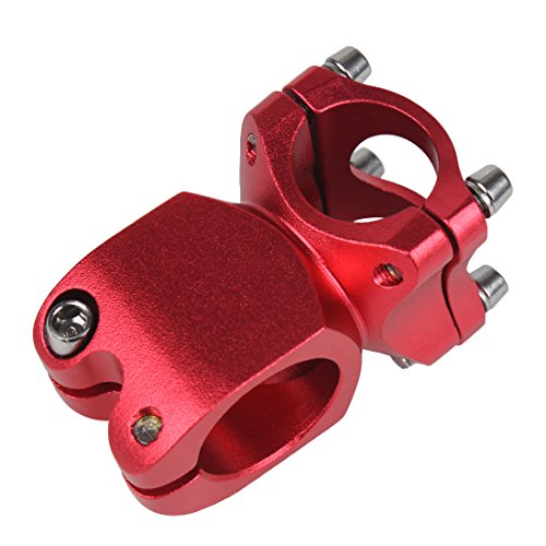 Andux 31.8mm Aluminum Alloy Bike Handlebar Stem Riser for BMX MTB 1pcs BL-02 (Red)