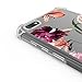 Huawei Y5 2018 Case/Honor 7S case,Y5 Prime 2018 case with Flower,LUOLNH Slim Shockproof Clear Floral Pattern Soft Flexible TPU Back Cover for Huawei Y5 2018/Y5 Prime 2018 /Honor 7S(Purple)