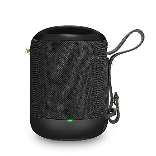 Bluetooth Speakers, Portable Wireless Bluetooth Speaker 5.0 with Mic, Dual Drivers HD Stereo Sound and Bass, TF/AUX/USB TWS, IPX5 Perfect Loud Speaker for Home Travel Beach Party