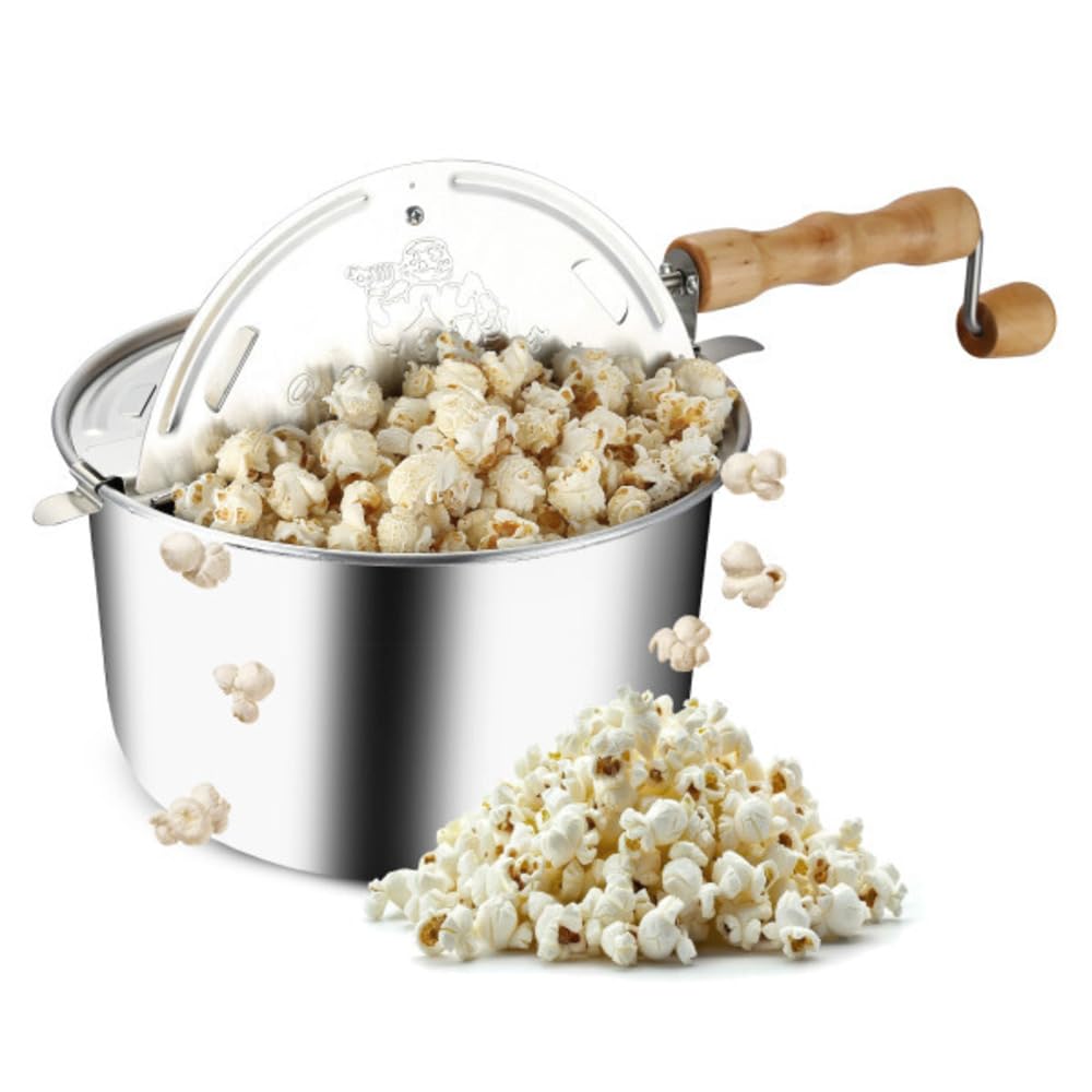 Great Northern Popcorn Company Machine à popcorn Air Popper – Machine à popcorn de style vintage avec capacité de 6 tasses (rouge Great Northern Popcorn Company Machine à popcorn Air Popper – Machine à popcorn de style vintage avec capacité de 6 tasses (rouge