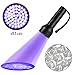 2-Pack UV Flashlight Black Light, 51 LED 395 nm Ultraviolet Blacklight Flashlight Perfect Pet Urine Detector for Dog and Cat Urine, Dry Pet Stains, Bed Bug, Matching with Pet Odor Eliminator