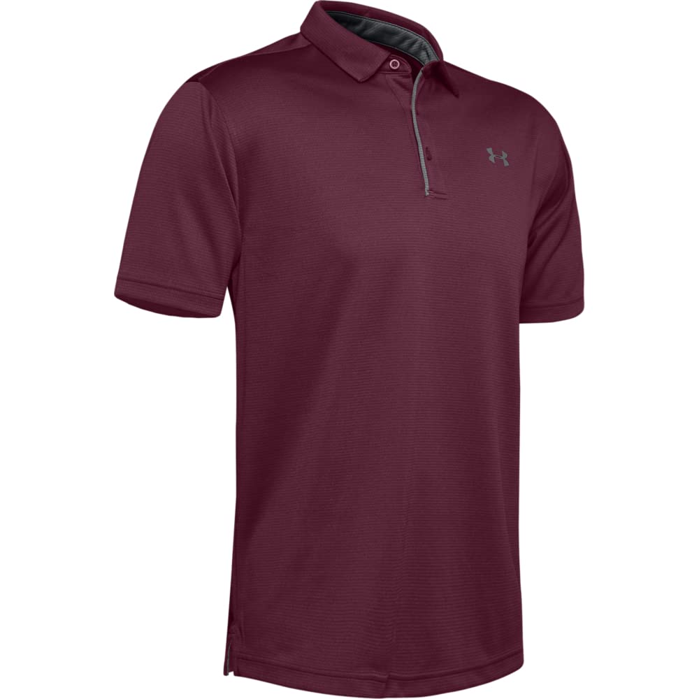Under Armour Men Tech, Lightweight and Breathable Polo T Shirt for Men, Comfortable Short Sleeve Polo Shirt