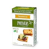 Partners All Natural Traditional Crackers, 4-Ounce Boxes (Pack of 6)