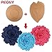 Jetec 2 Sets Rose and Peony Paper Flower Template Kit, Instruction Included, DIY Your Own Wall Backdrop Decoration Photo Booth Paper Flower Decoration, Make All Size Rose Peony Flower, Totally 23 Pcs