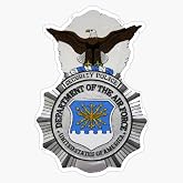 LAD Studio USAF Security Police Window Bumper Sticker Decal 5""