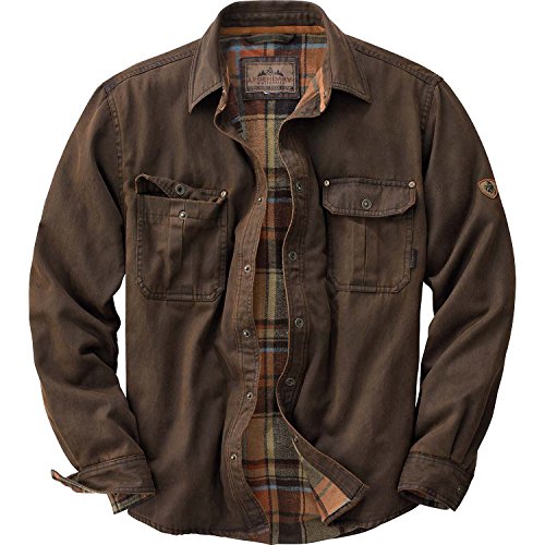 Legendary Whitetails Men's Journeyman Rugged Shirt Jacket Tobacco XXX-Large