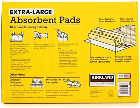 kirkland dog pads