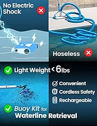 KOKIDO Cordless Robotic Pool Cleaner, Automatic