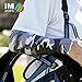 iM Sports (NW Golf Sleeves) LONG DRIVER Golf Sun Sleeves + Blocks 96% UV + Compression + Wick Away Fabric + Made in USA - (pair of full arm sun sleeves for golf)
