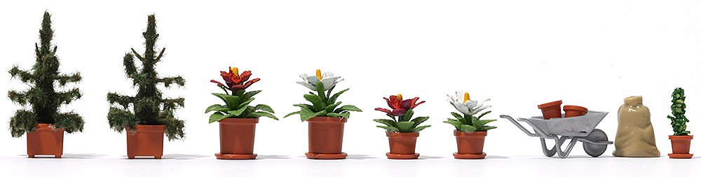 DISC Garden Accessories (potted pot plants)