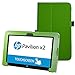 HP Pavilion x2 10 / HP x2 210 G1 Case,Mama Mouth PU Leather Folio Stand Cover for 10.1