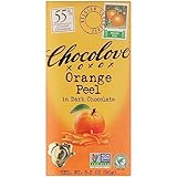 Chocolove Orange Peel in Dark Chocolate, 3.2 oz