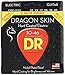 DR Strings DSE-2/10 Dragon Skin Clear Coated Nickel Plated Steel Electric Guitar Strings Value Pack