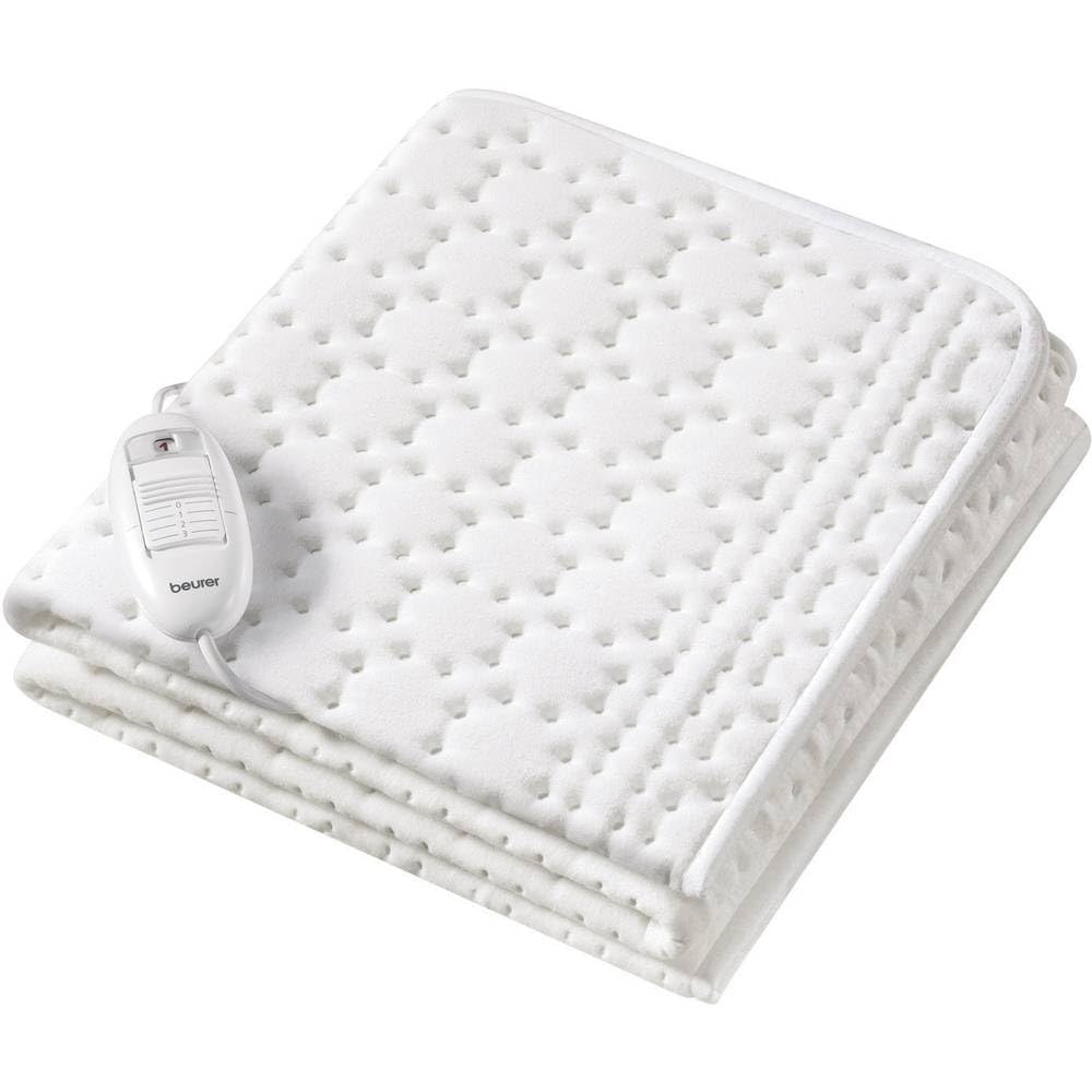 Beurer UB 30 heat pad, with 3 temperature levels and overheating protection, cuddly heat pad, fluffy soft cotton top, machine washable