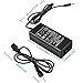[UL Listed] JZTEK AC 100-240V to DC 12V 5A Switching Power Supply Adapter + DC Power Splitter Cable 1 Female to 8 Male Connectors for CCTV Camera/LED Strip Flexible Lights (12V 5A)
