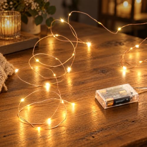 Ariceleo Led Fairy Lights Battery Operated