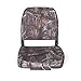 Leader Accessories A Pair of New Low Back Folding Boat Seats(2 seats) (Camo/Black hinge)