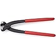 9 Inch Ear Clamp Pliers - Carbon Steel Single Ear Hose Clamp Crimping Tool and Nail Puller