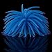 Ray-JrMALL Soft Artificial Sea Urchin Ball Fake Coral Aquarium Ornament Blue