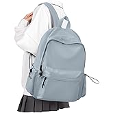 VECAVE School Backpack Blue Waterproof Bookbag Casual Lightweight Travel Rucksack Daypack Backpacks for Men Women College High School Bags backpack for Boys Girls Teens
