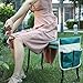 Amdieu ORAF Garden Kneeler Seat Portable Garden Bench with 2 Free Tool Pouches EVA Foam Pad Outdoor Foldable Sturdy Gardening Tools for Gardeners(Big)