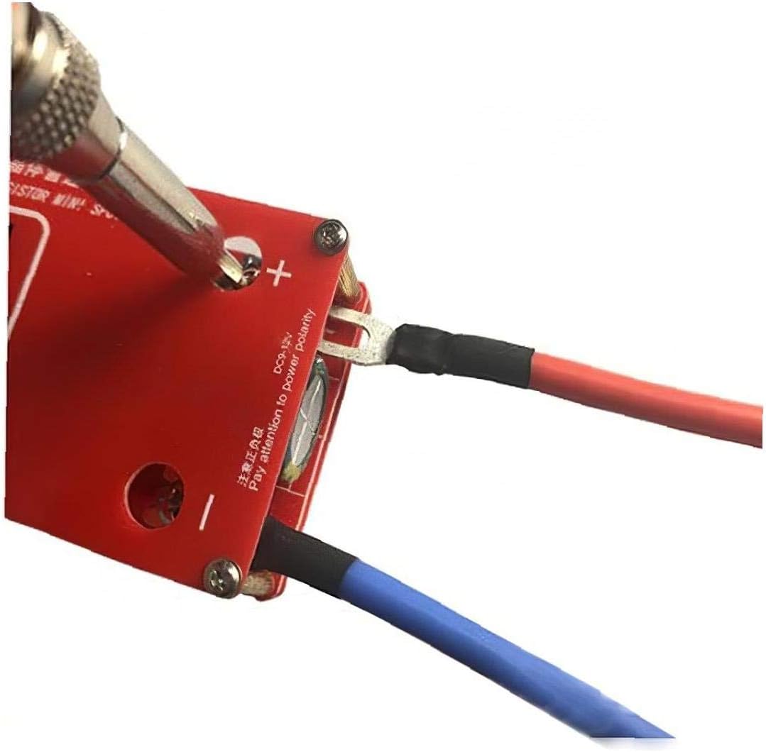 Mini Spot Welder Diy Welding Machine Abs Red Portable Battery Various Welding Power Supplies Diy Tools Welding Equipment Intouchnetworks Com
