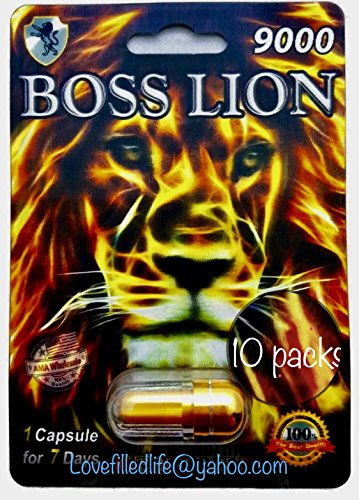 Boss Lion 9000 3D - 6 Pills Male Enhancement Pill - PLUS LOVE POTION PEN Boss Lion 9000 3D - 6 Pills Male Enhancement Pill - PLUS LOVE POTION PEN