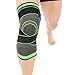 Lixinsunbu Knee Brace Support with Adjustable Compression Straps for Running,Jogging, Cross Fit, Sports, Joint Pain Relief. Arthritis and Injury Recovery -Single Wrap (Large)