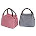 Lunch Bag 2pcs Dark Blue/Red 9