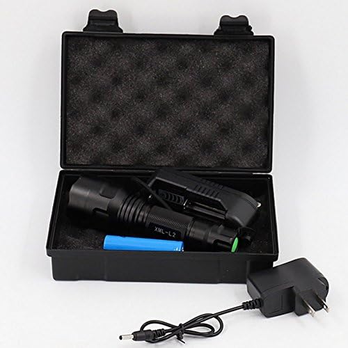 OOLLWW LED Tactical Flashlight - High Lumen, Zoomable, 5 Modes, Water Resistant, Handheld Light - Best Camping, Outdoor, Emergency, Everyday Flashlights