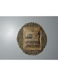 Proteína de cáñamo en polvo de Lean Hemp – orgánica, vegana, de alta fibra – 50% de proteína –...