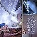 Outdoor String Lights, Solar Powered Copper Wire Lights 150 LED(50ft) Waterproof Christmas Decor Twinkle Lights Ambiance Lighting for Christmas Tree Patio Path Party Lawn Garden Wedding (Cool White)