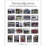 New Orleans French Quarter Landmark Bars & Nightclubs Poster