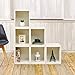 Way Basics Cube Plus Cubby Organizer (Tool-Free Assembly and Uniquely Crafted from Sustainable Non Toxic zBoard Paperboard), White