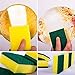 Batteraw Dishwashing Sponge - 20Pcs Home Kitchen Double Layer Heavy Duty Scrub Sponge Strong Water Absorption Dishwashing Sponge