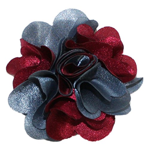 Ted and jack - classic repp two tone silky flower lapel…