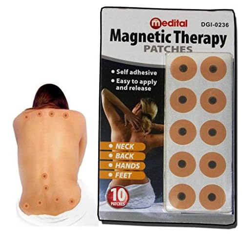 10 x THERAPY PAIN RELIEF BODY PATCHES PLASTERS NATURAL