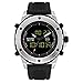 Bulova Men's 98C119 Stainless Steel Watch with Black Rubber Band