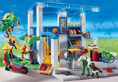 PLAYMOBIL® 4461 - Tierpark - Futterstation