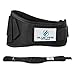 GenericJINCHENGYU Blue Fire Fitness Weight Lifting Belt and Bonus Workout Ebook. 6 inch Back Support for Squat, Deadlift, Cleans, Cross-fit and Powerlifting. Made for Men and Women