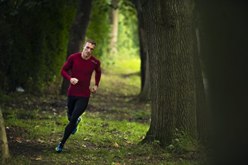 Sub Sports COLD Men's Thermal Compression Base Layer Long Sleeve Top - Navy - M - Thumbnail 3