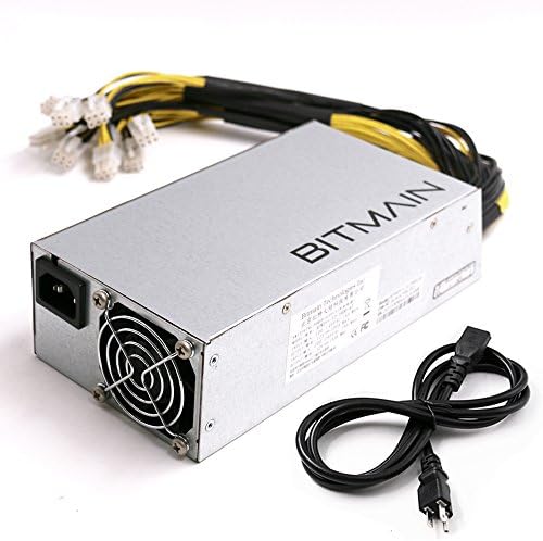 AntMiner Power Supply (APW3++ 1200W@110v 1600W@220v w/ 10 Connectors)